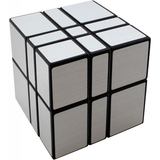 Click to get Mirror Camouflage 2x3x3 Cube  Black Body with Silver Label