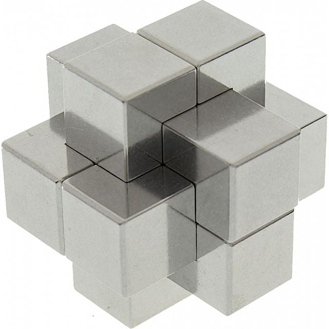 Click to get Diabolical Structure  Aluminum 6 Piece Burr Puzzle