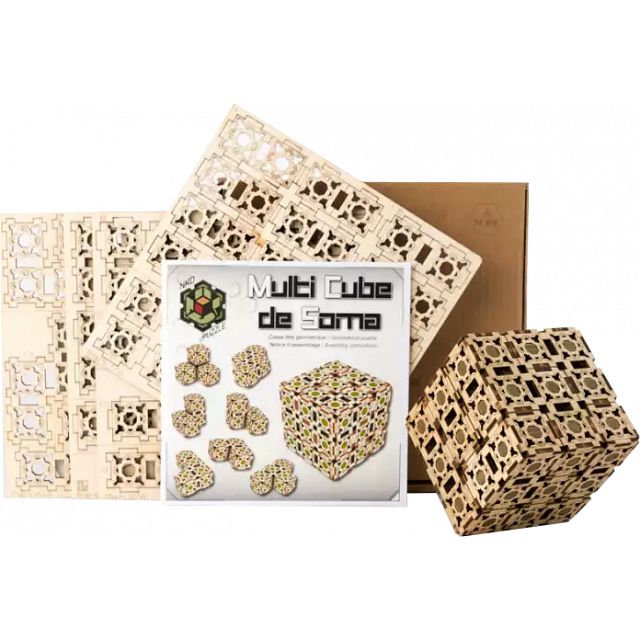 Click to get Multicube de SOMA  Wooden DIY Puzzle