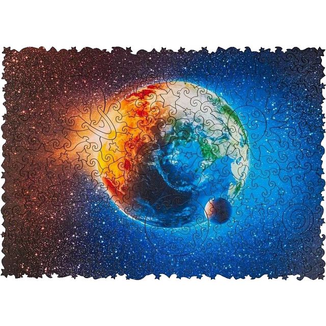 Click to get Planet Earth  Wooden Jigsaw