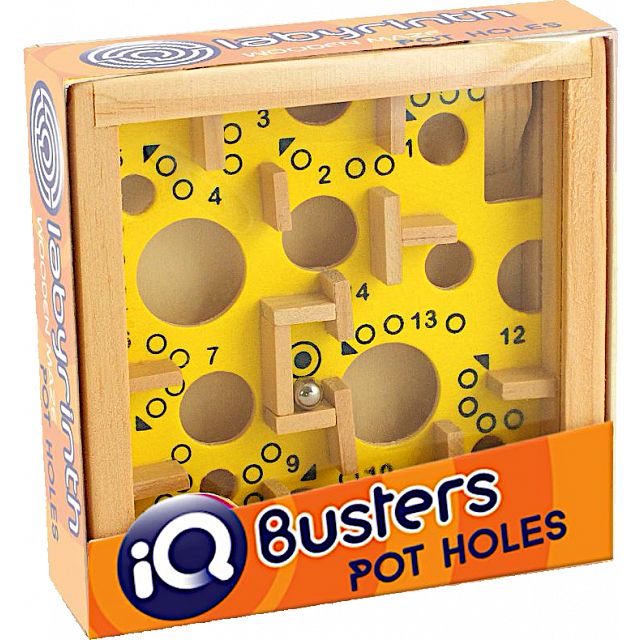 Click to get IQ Busters Wooden Labyrinth  Pot Holes