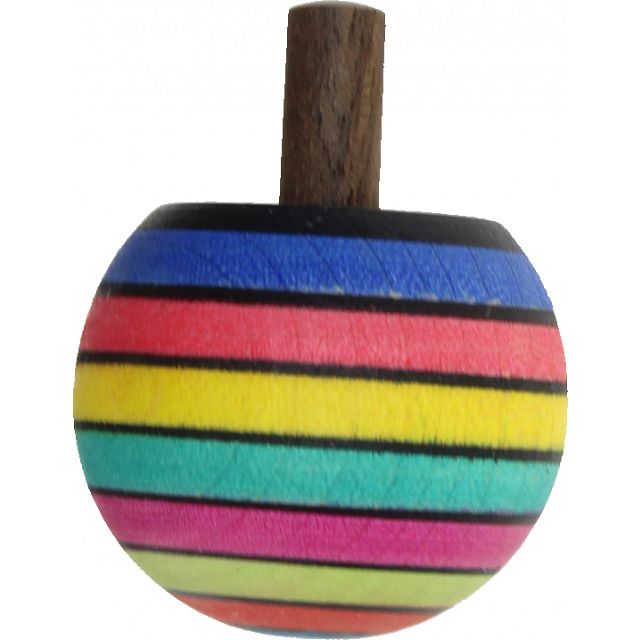 Spinning Top - Upside-Down Stripe