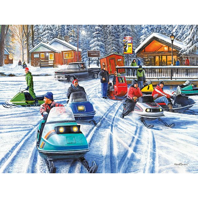 Click to get Kevin Daniel Poker Run  Large Piece Jigsaw