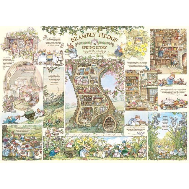 Brambly Hedge Spring Story | 1000 Pieces | Puzzle Master Inc