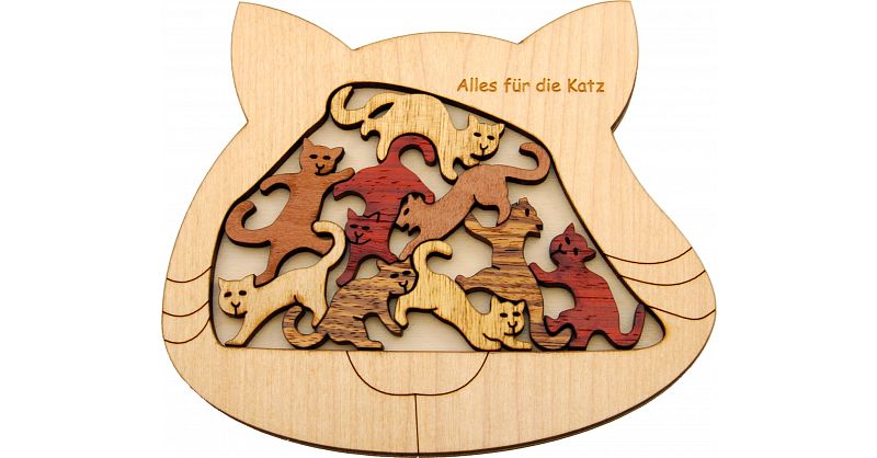 Alles fur die Katz (Everything for the Cats) - Katzen | European Wood ...