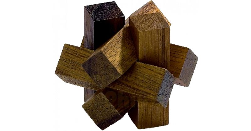 Wooden Puzzle 6-Piece