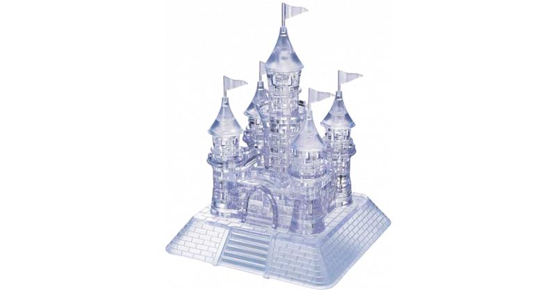 3d Crystal Puzzle Deluxe Castle Clear 3d Crystal Puzzles Puzzle Master Inc 9530