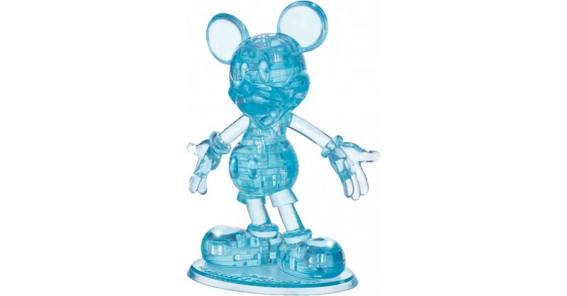 3d Crystal Puzzle Mickey Mouse Blue 3d Crystal Puzzles Puzzle Master Inc 1559