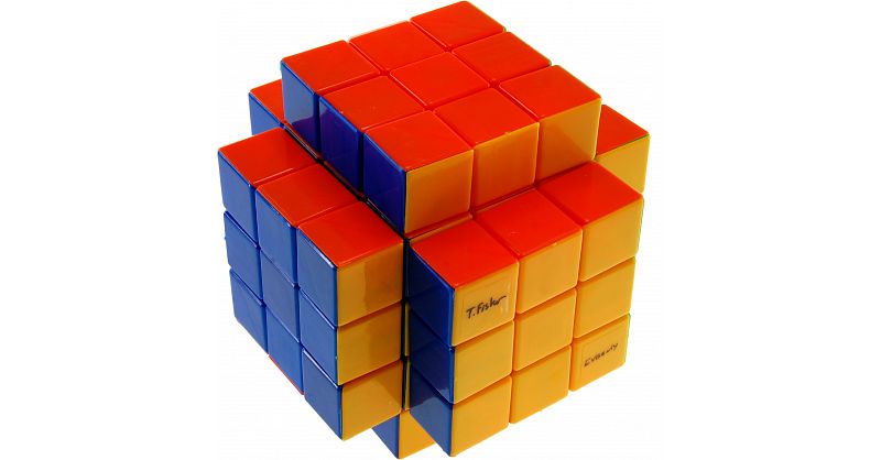 3x3x5 Cross-Cube with Fisher & Evgeniy logo Stickerless | Other ...