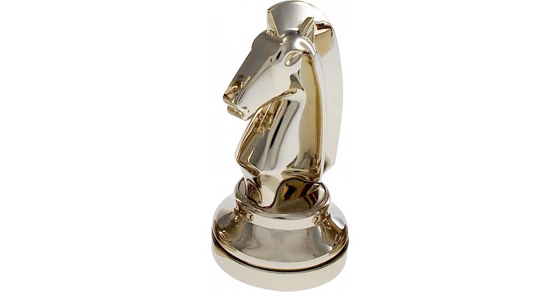 Silver Color Chess Piece - King, Hanayama Metal Puzzles