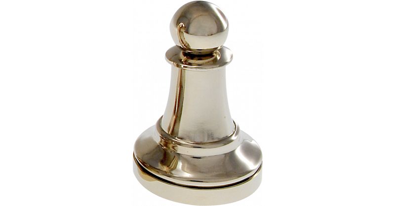 Silver Color Chess Piece - King, Hanayama Metal Puzzles