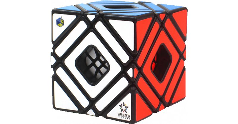 Greg Multi-Skewb Cube - Black Body, Other Rotational Puzzles