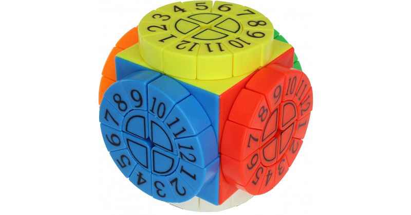 Time Machine Cube with Numbers - Stickerless | Other Rotational