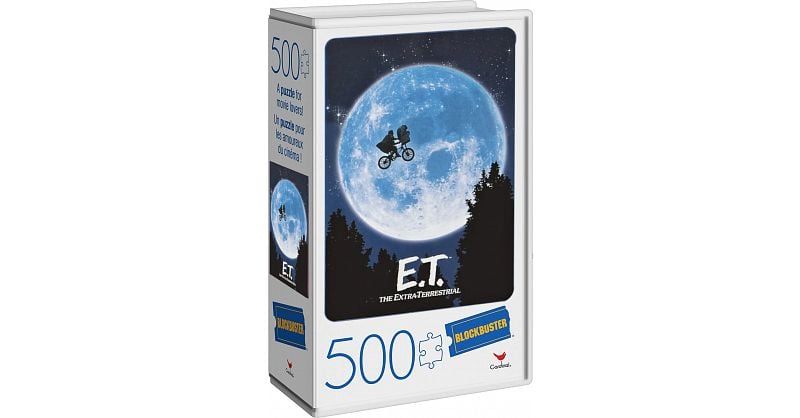 Blockbuster Movie Poster Puzzle - E.T. The Extra-Terrestrial | 500