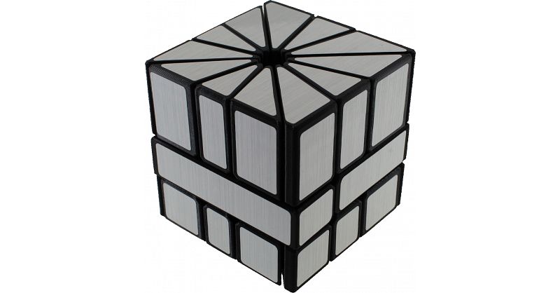 Mirror Square-2 Cube - Black Body with Silver Label | Other