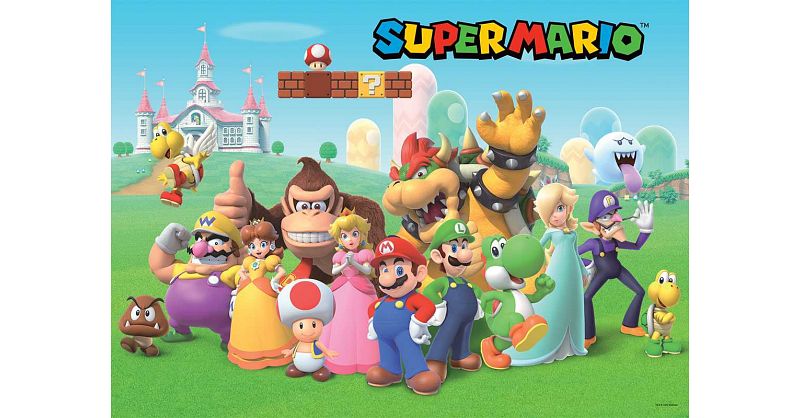 Super Mario™ Mushroom Kingdom 1,000 Piece Puzzle