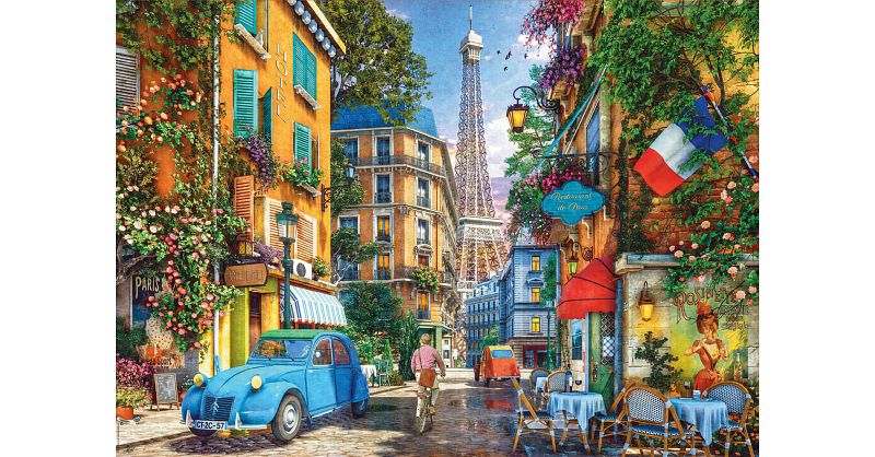 The Old Streets of Paris | 1001 - 5000 Pieces | Puzzle Master Inc