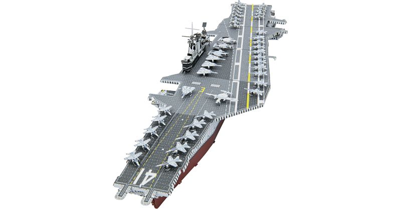 Metal Earth Premium Series 3D Metal Model Kit: USS Midway | Metal ...